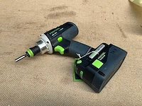 Festool drc 18/4 schroefboormachine - afbeelding 1 van  10