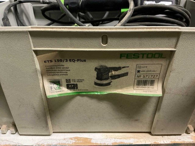 Festool ets 150/3 excentrische schuurmachine - afbeelding 1 van  1