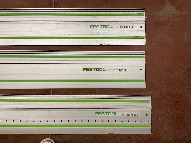 Festool fs1400/2 geleiderail (2x) - afbeelding 1 van  3