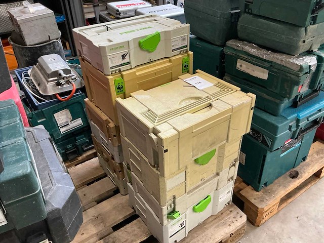 Festool gereedschapskoffer (10x) - afbeelding 1 van  2