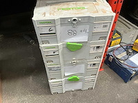 Festool gereedschapskoffer (4x) - afbeelding 1 van  3
