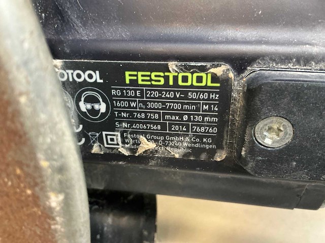 Festool haakse diamantslijpmachine - afbeelding 4 van  5
