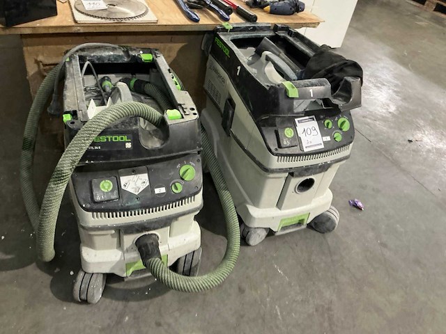 Festool industriële stofzuiger (2x) - afbeelding 1 van  4