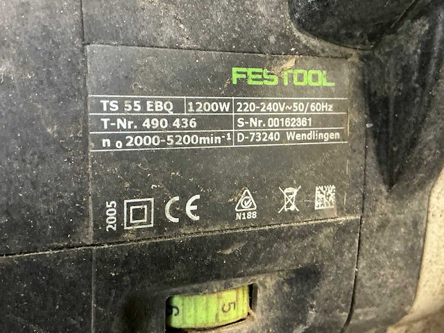 Festool invalzaag (2x) - afbeelding 2 van  10