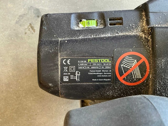 Festool is 330 eb invalzaag - afbeelding 4 van  4