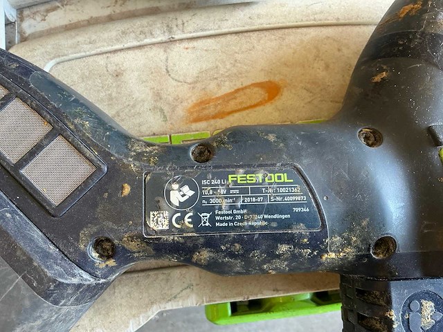 Festool isc 240 accu isolatiezaag - afbeelding 3 van  7