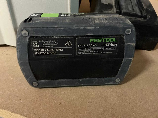 Festool isc 240 accu-isolatiezaag - afbeelding 5 van  7