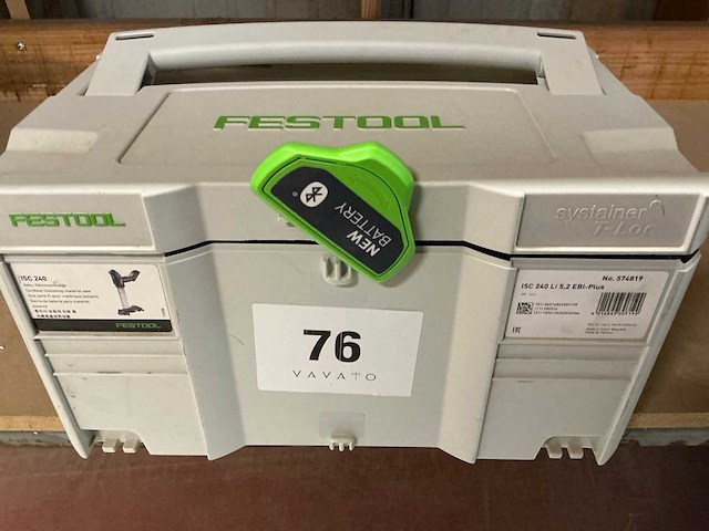 Festool isc 240 accu-isolatiezaag - afbeelding 7 van  7