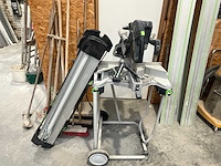 Festool ks 120 eb kapex verstekzaag met onderstel en geleiderail inclusief set handwerktuigen - afbeelding 1 van  11