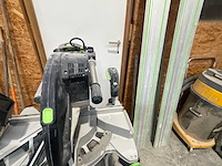 Festool ks 120 eb kapex verstekzaag met onderstel en geleiderail inclusief set handwerktuigen - afbeelding 7 van  11