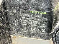 Festool ks 120 eb kapex verstekzaag met onderstel en geleiderail inclusief set handwerktuigen - afbeelding 9 van  11