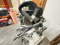 Festool ks 120 eb kapex verstekzaag met onderstel en geleiderail inclusief set handwerktuigen - afbeelding 2 van  5