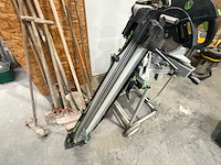 Festool ks 120 eb kapex verstekzaag met onderstel en geleiderail inclusief set handwerktuigen - afbeelding 5 van  5