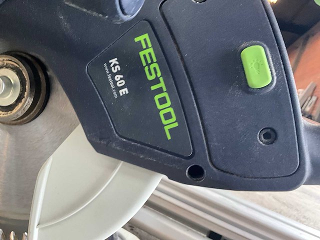 Festool ks60e afkort/verstekzaag - afbeelding 3 van  8