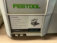 Festool lr32-sys gatenboorset - afbeelding 1 van  1