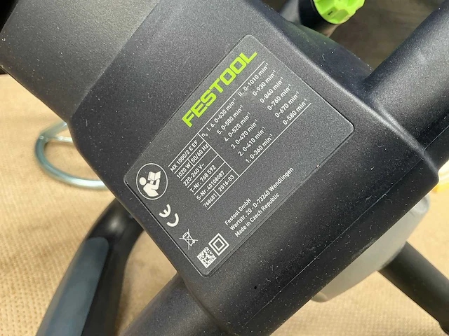 Festool mx 1200/2 e ef speciemenger - afbeelding 3 van  12