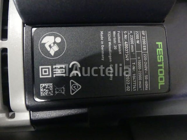 Festool of 2200 eb plus router - afbeelding 4 van  7