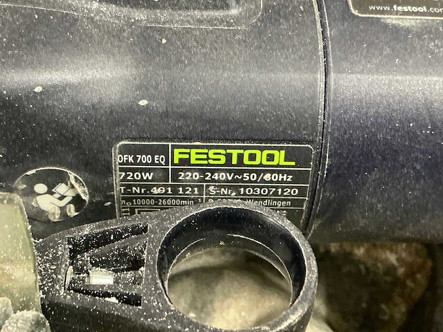 Festool ofk 700 eq kantenfrees - afbeelding 3 van  5
