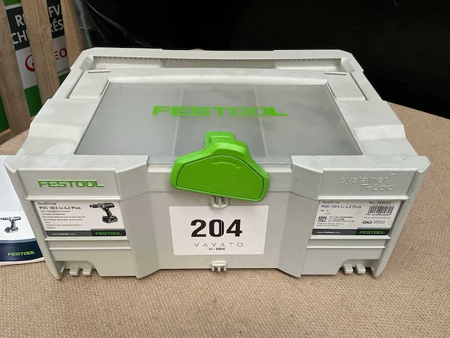 Festool pdc 18/4 schroefboormachine - afbeelding 5 van  5
