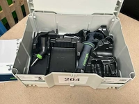 Festool pdc 18/4 schroefboormachine - afbeelding 5 van  5