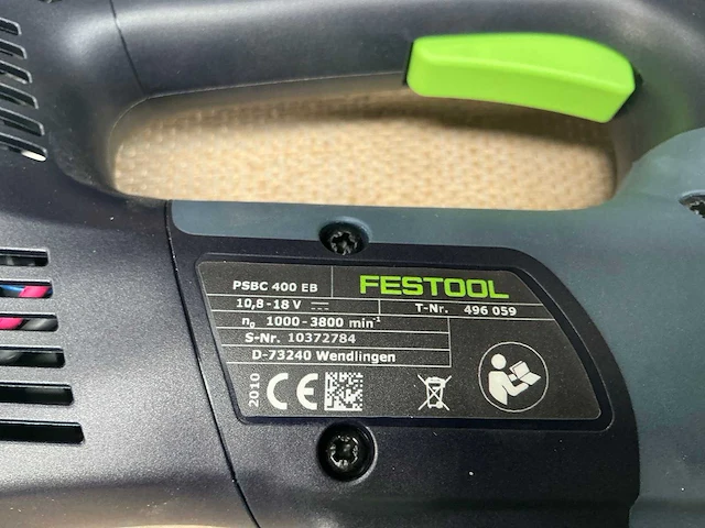 Festool psbc 400 eb decoupeerzaag - afbeelding 4 van  7
