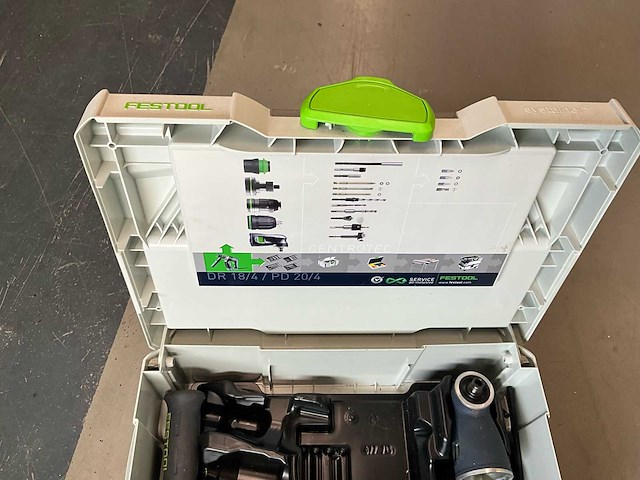 Festool quadrill pd 20/4 e schroefmachine - functioneel - afbeelding 3 van  6
