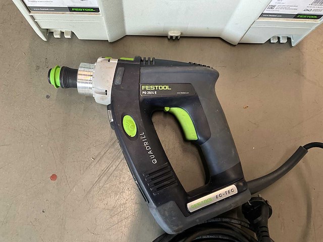 Festool quadrill pd 20/4 e schroefmachine - functioneel - afbeelding 5 van  6