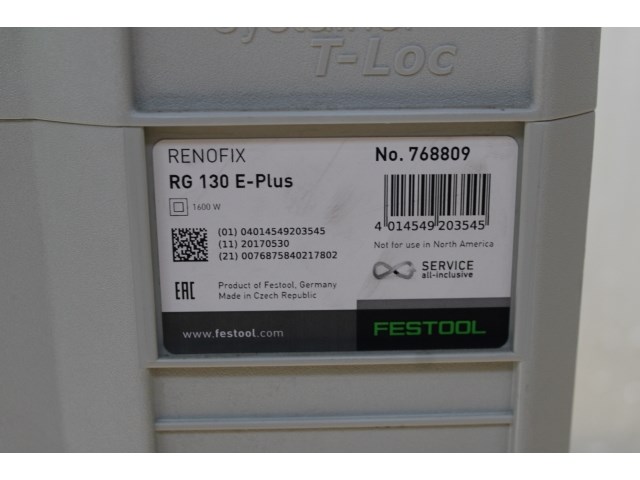 Festool rg 130 e-plus saneringsfrees - afbeelding 3 van  5