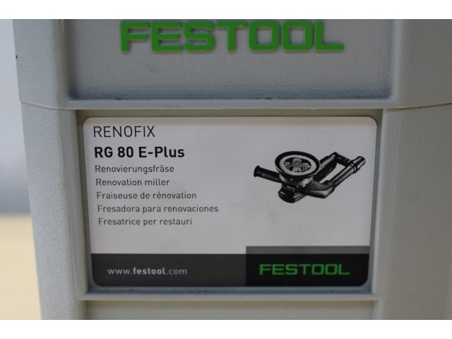 Festool rg 80 e-plus saneringsfrees - afbeelding 2 van  6