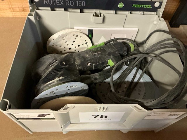 Festool ro 150 feq handschuurmachine - afbeelding 1 van  4