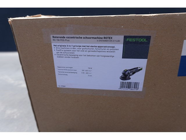Festool rotex excentrische schuurmachine - afbeelding 8 van  8
