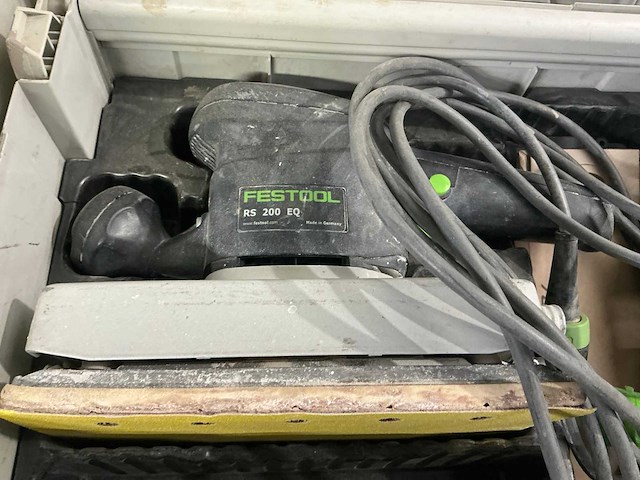 Festool rs 200 eq vlakschuurmachine - afbeelding 3 van  4