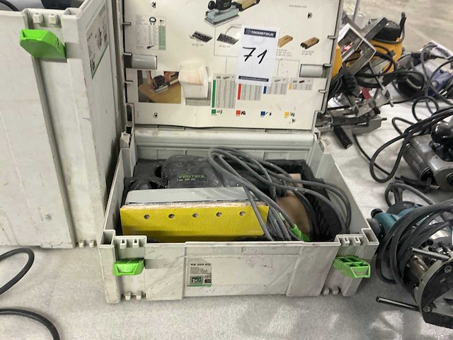Festool rs 200 eq vlakschuurmachine - afbeelding 4 van  4