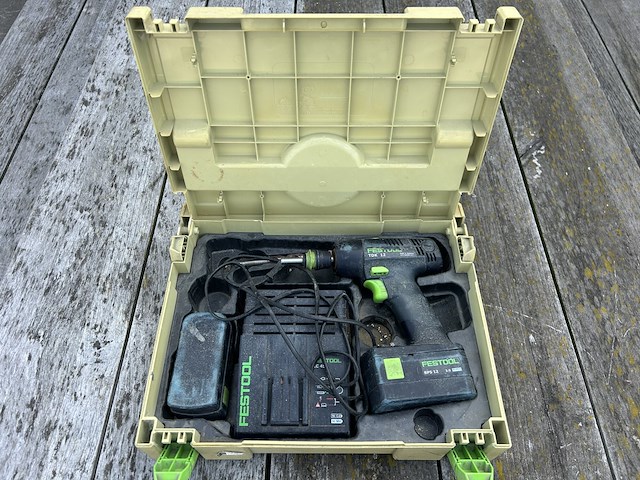 Festool schroef/boormachine tdk 12 d - afbeelding 2 van  3