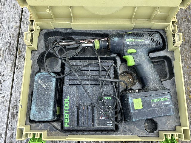 Festool schroef/boormachine tdk 12 d - afbeelding 3 van  3