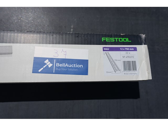 Festool schuurstroken mau 12x750mm 22x - afbeelding 2 van  3