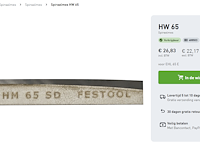 Festool spiraalmes hw 65 ehl - afbeelding 4 van  4