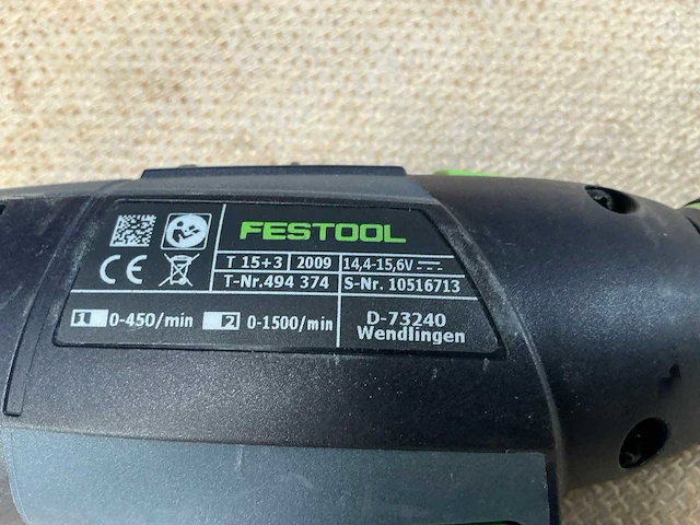 Festool t15+3 schroefboormachine - afbeelding 6 van  6
