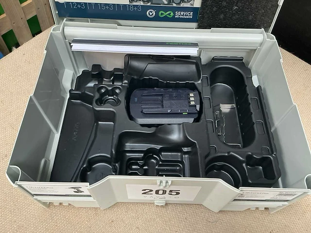 Festool t18+3 li 4,2 plus schroefboormachine - afbeelding 6 van  6
