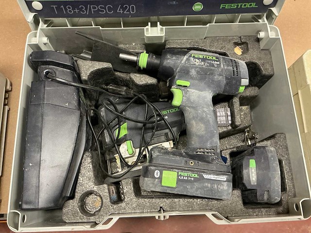 Festool t18+3/psc420 li montageset - afbeelding 1 van  5