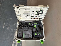 Festool tdk 15.6 accu schroefboormachine - functioneel - afbeelding 1 van  4
