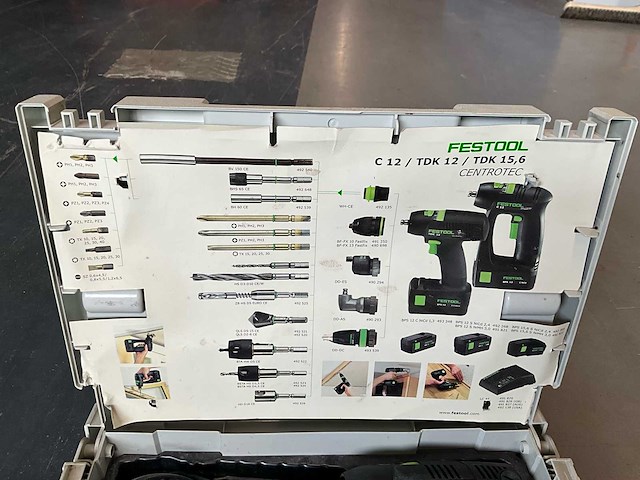 Festool tdk 15.6 accu schroefboormachine - functioneel - afbeelding 2 van  4