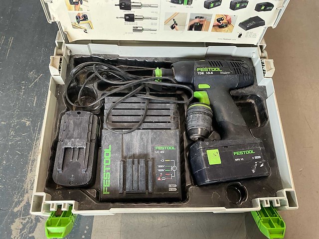 Festool tdk 15.6 accu schroefboormachine - functioneel - afbeelding 3 van  4
