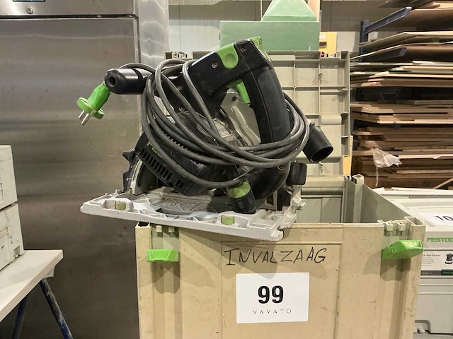 Festool ts 55 ebq invalzaag - afbeelding 1 van  4
