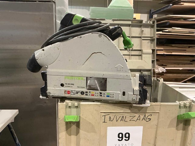 Festool ts 55 ebq invalzaag - afbeelding 4 van  4