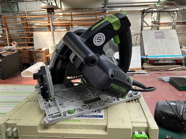 Festool ts 55 ebq-plus cirkelzaagmachine - afbeelding 1 van  5