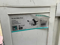 Festool ts 55 ebq-plus cirkelzaagmachine - afbeelding 2 van  5