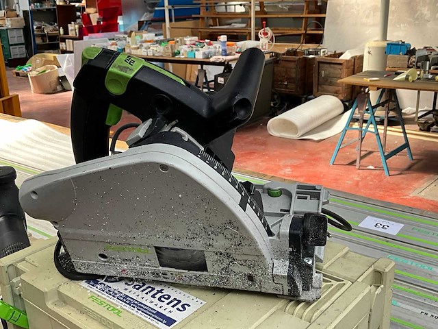 Festool ts 55 ebq-plus cirkelzaagmachine - afbeelding 4 van  5