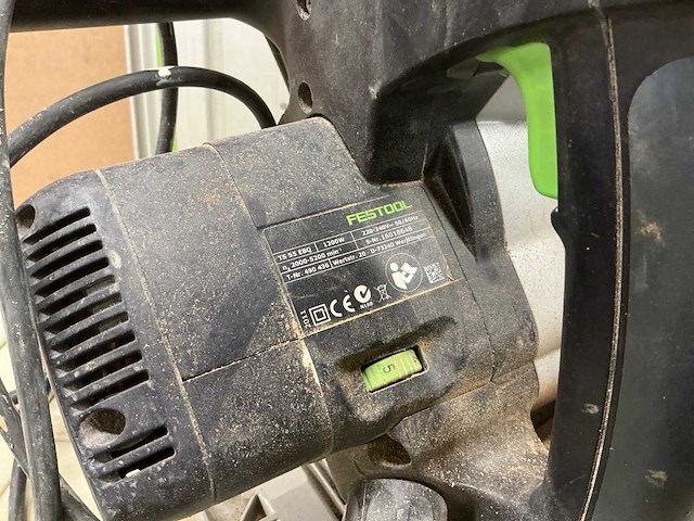 Festool ts 55 ebq plus invalzaag - afbeelding 2 van  3