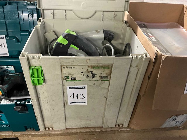 Festool ts 75 eqb invalcircelzaag - afbeelding 4 van  4